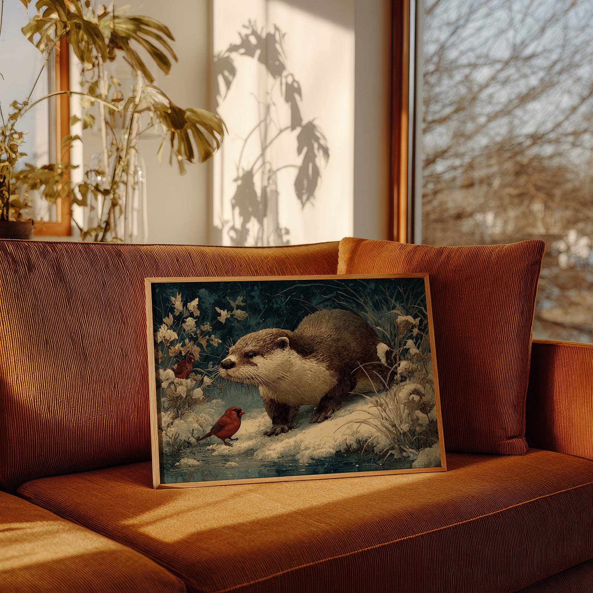 The Otter and the Cardinals