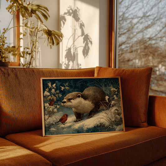 The Otter and the Cardinals