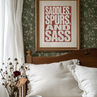 Saddles, Spurs, and Sass