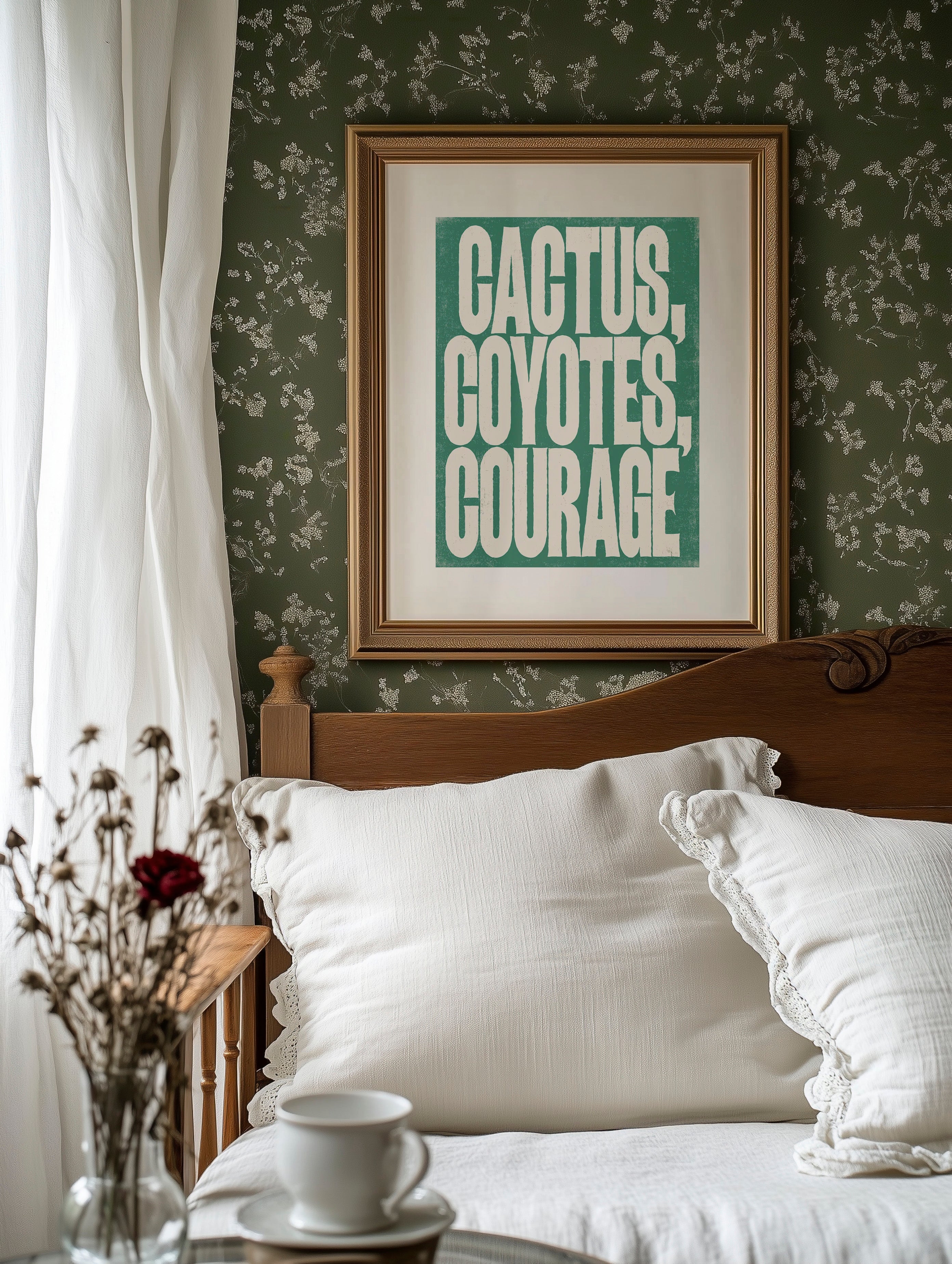 Cactus, Coyotes, Courage