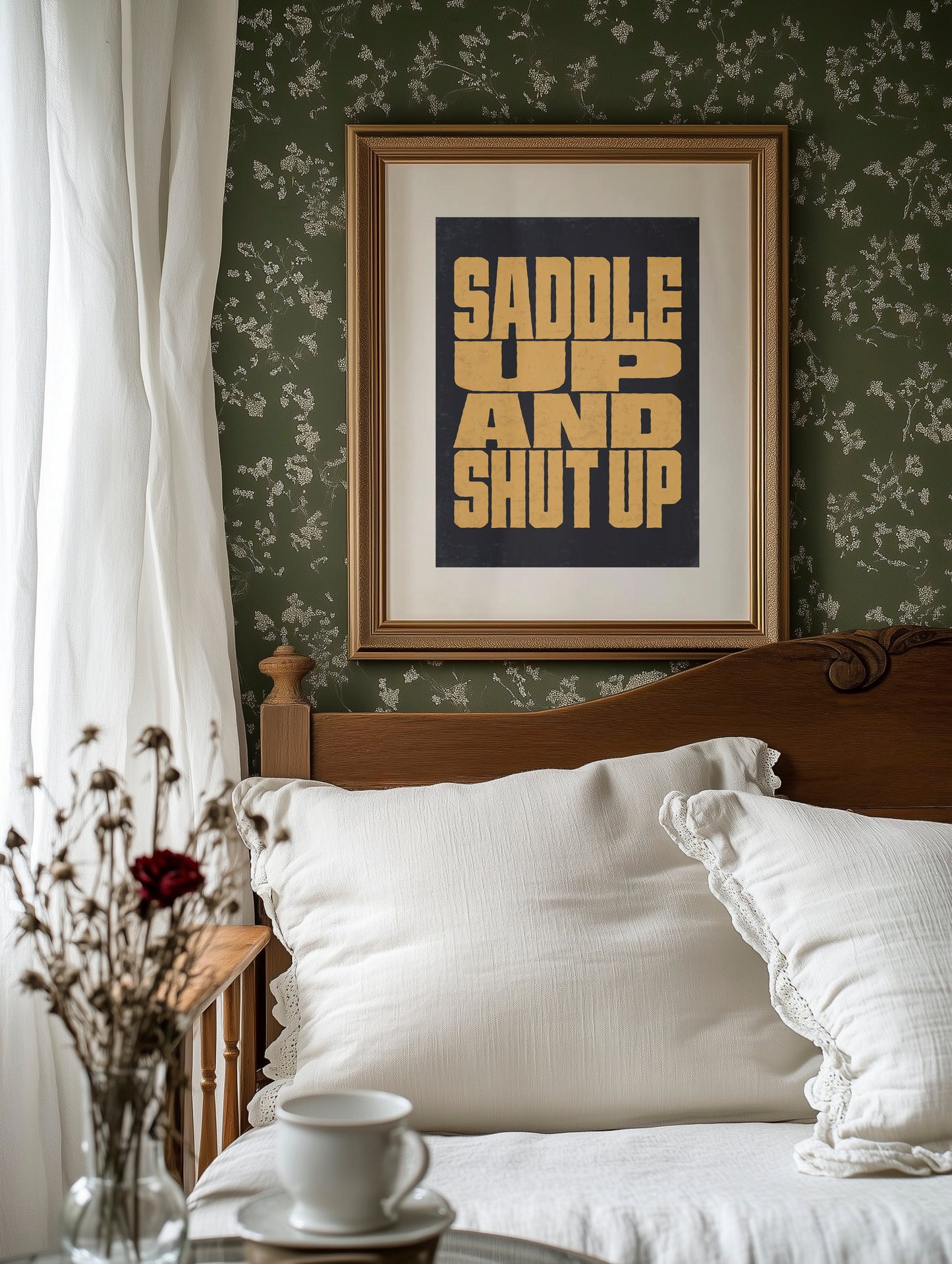 Saddle Up and Shut Up
