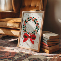 Modernist Wreath Portrait