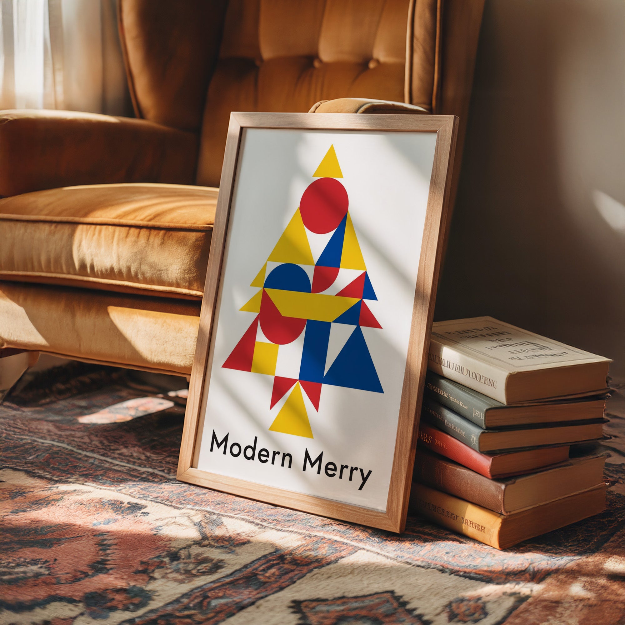 Geometric Yuletide Cheer