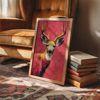 Gilded Buck Portrait