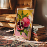 Pomegranate in Sunlight