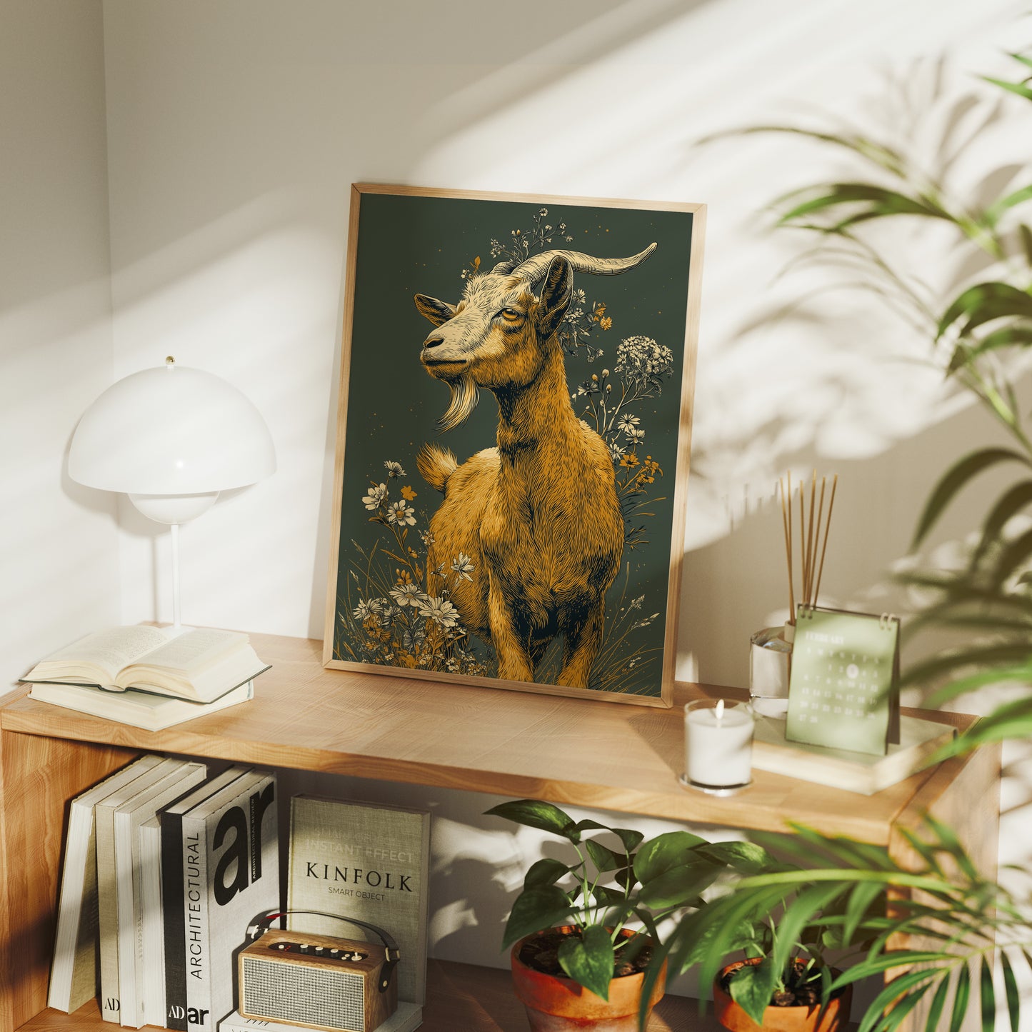 Bearded Goat in Bloom