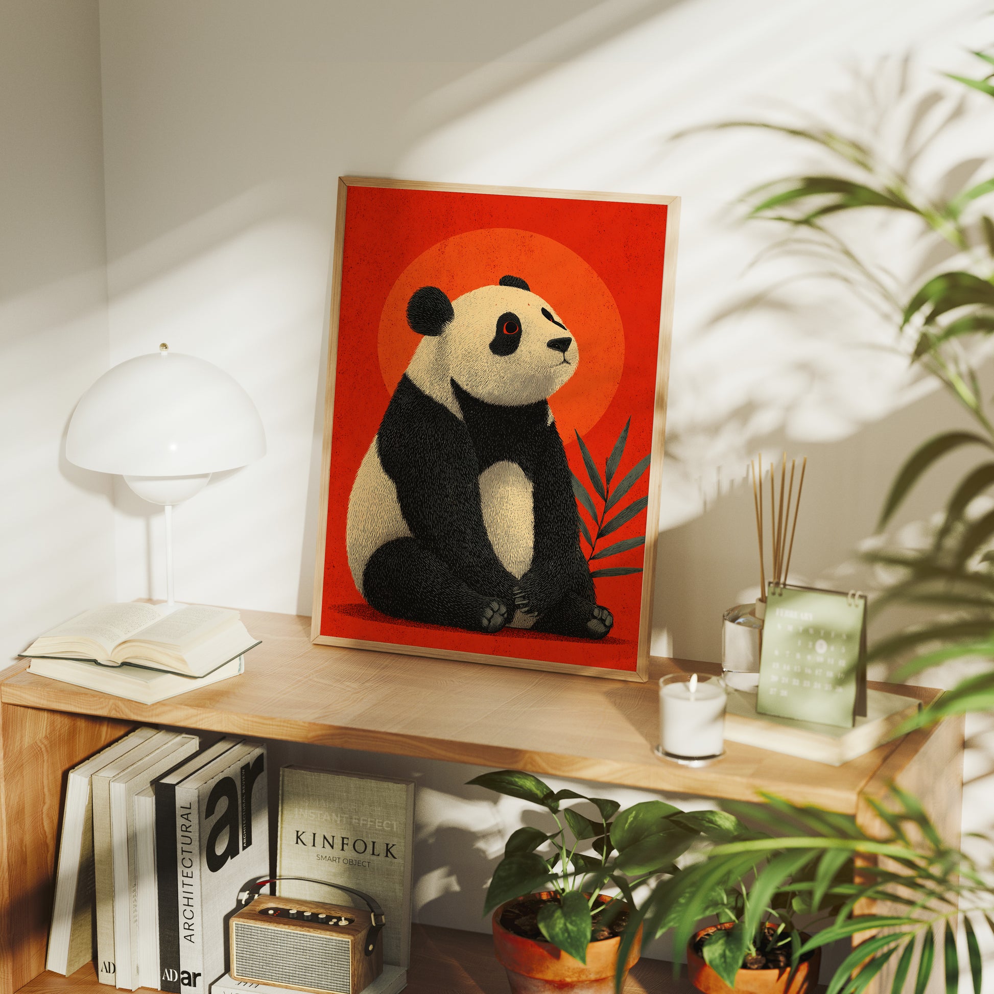 Panda Beneath the Sun