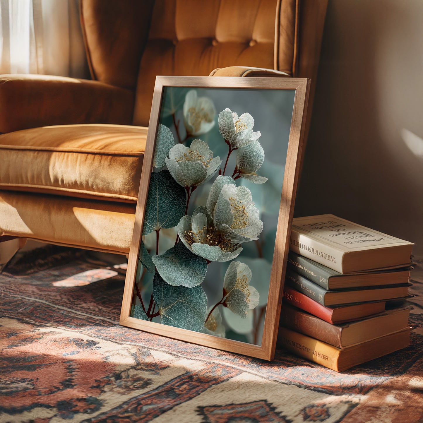 Sage Blossoms, Veined and Fine