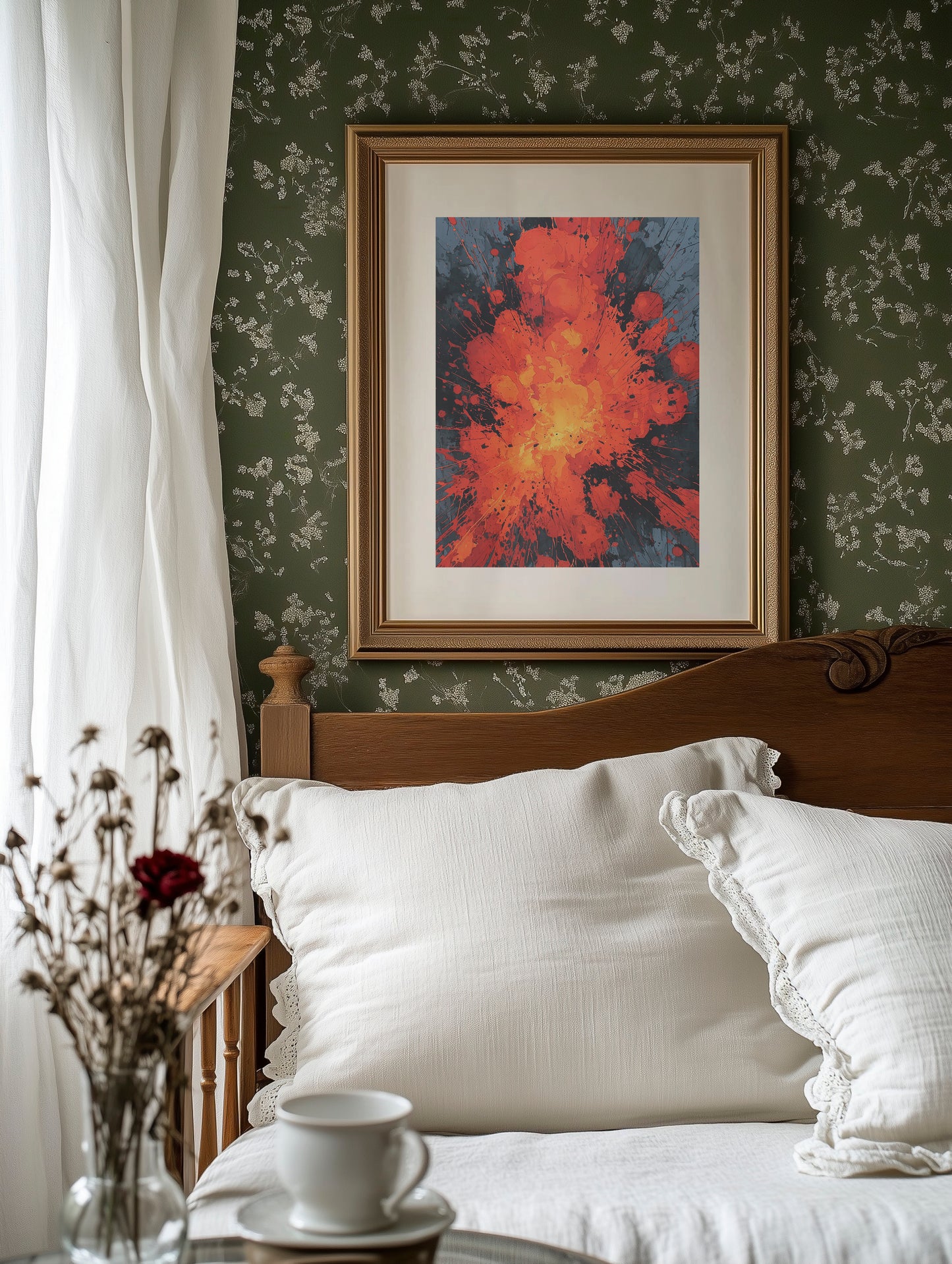 Combustion, Red and Gold