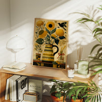 Sunflowers and Wheat
