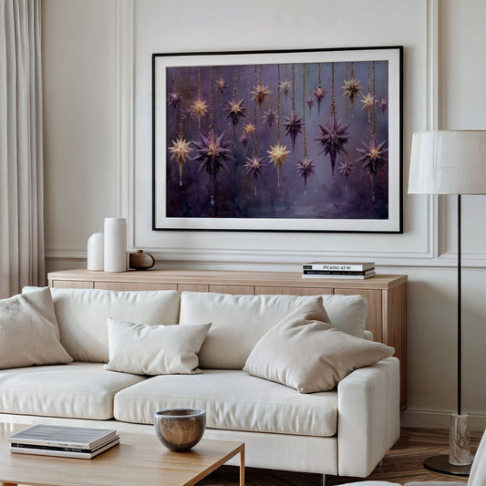 Crystal Stars in the Violet Dark
