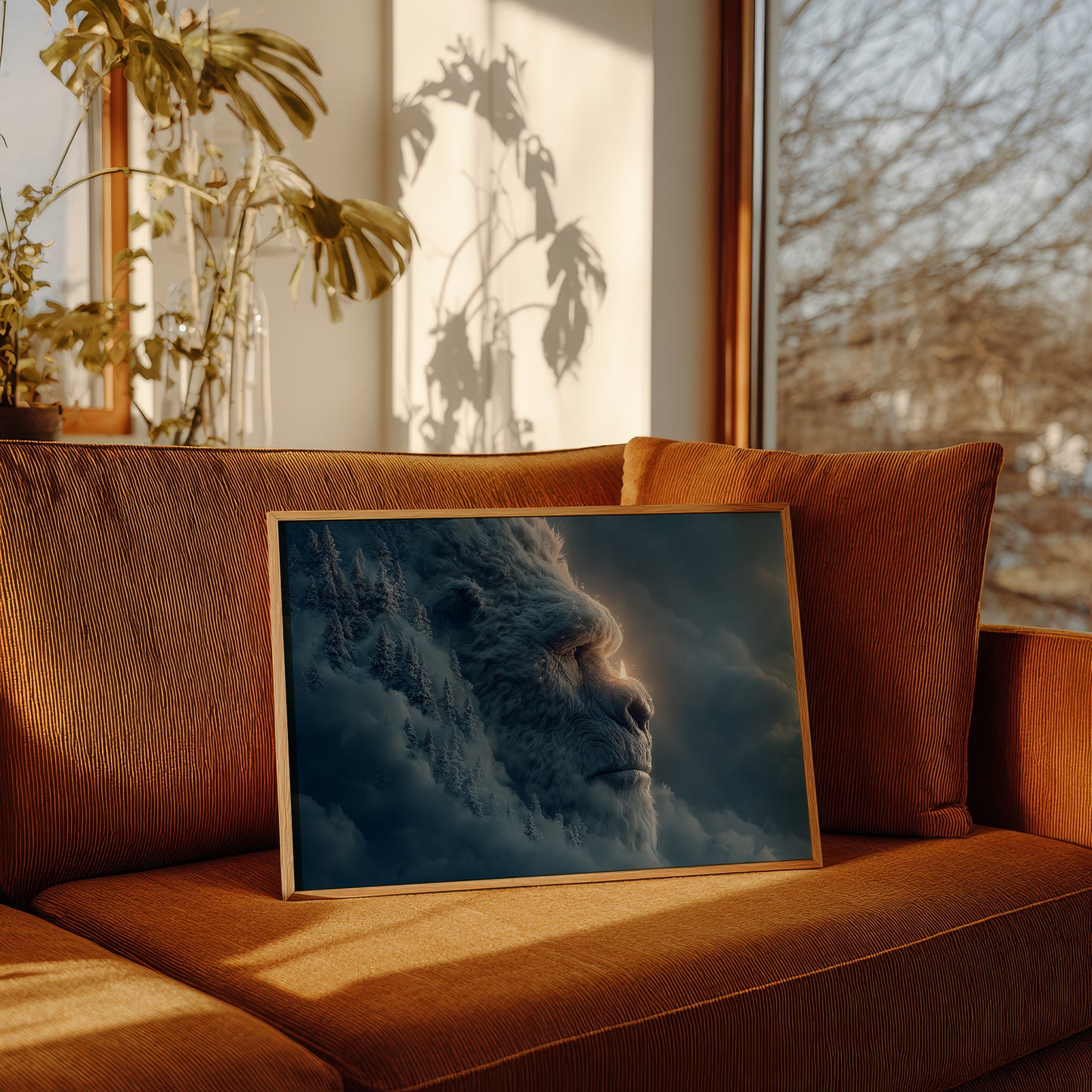The Winter Mountain Wakes