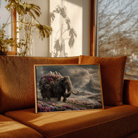 Mammoth's Blossom-Draped Easter Cart