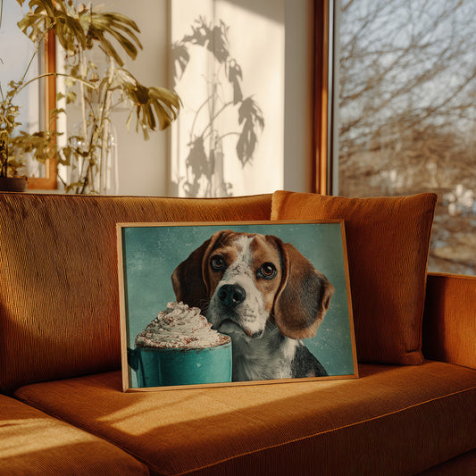 Beagle with Whipped Cocoa
