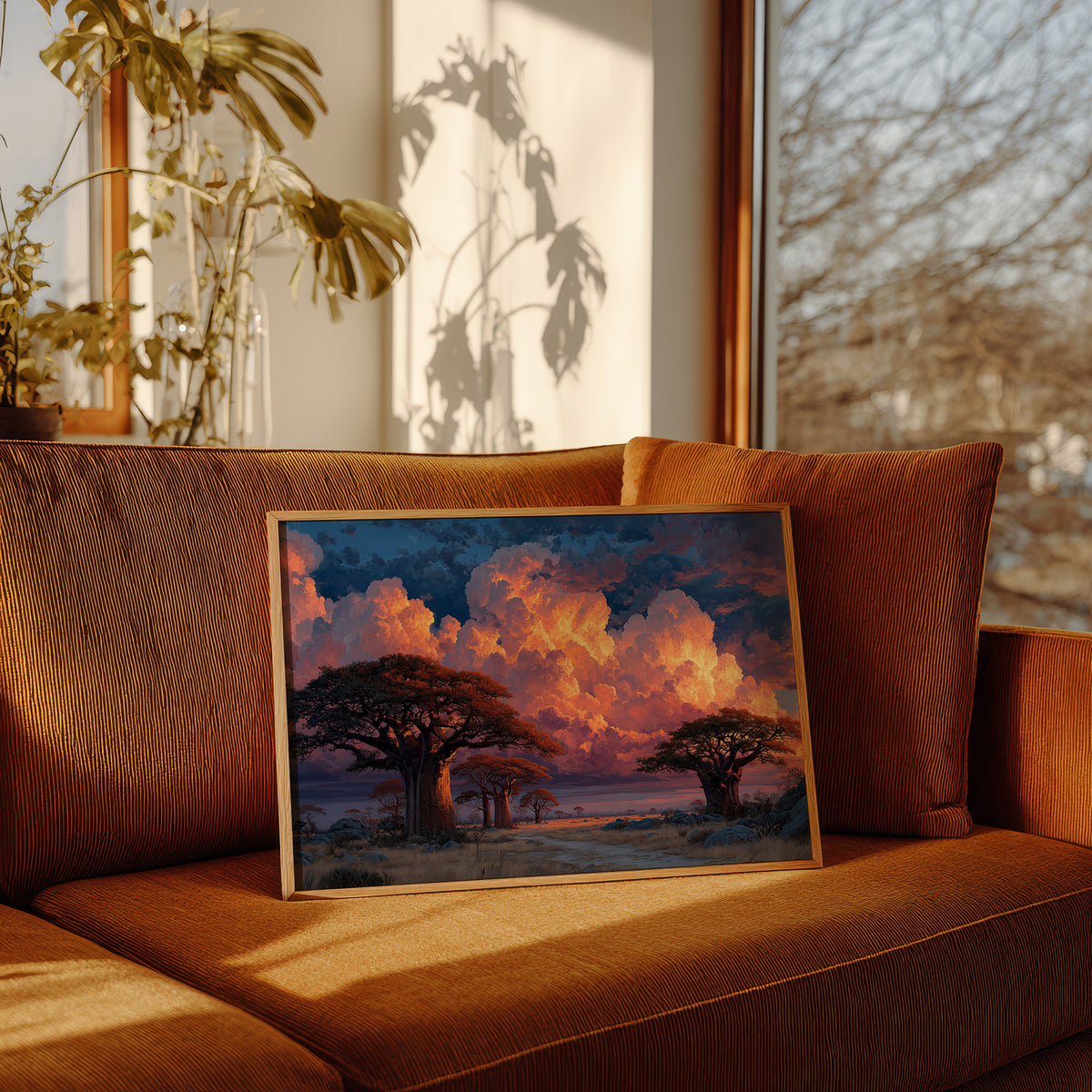 Baobabs Watch the Sky Catch Fire