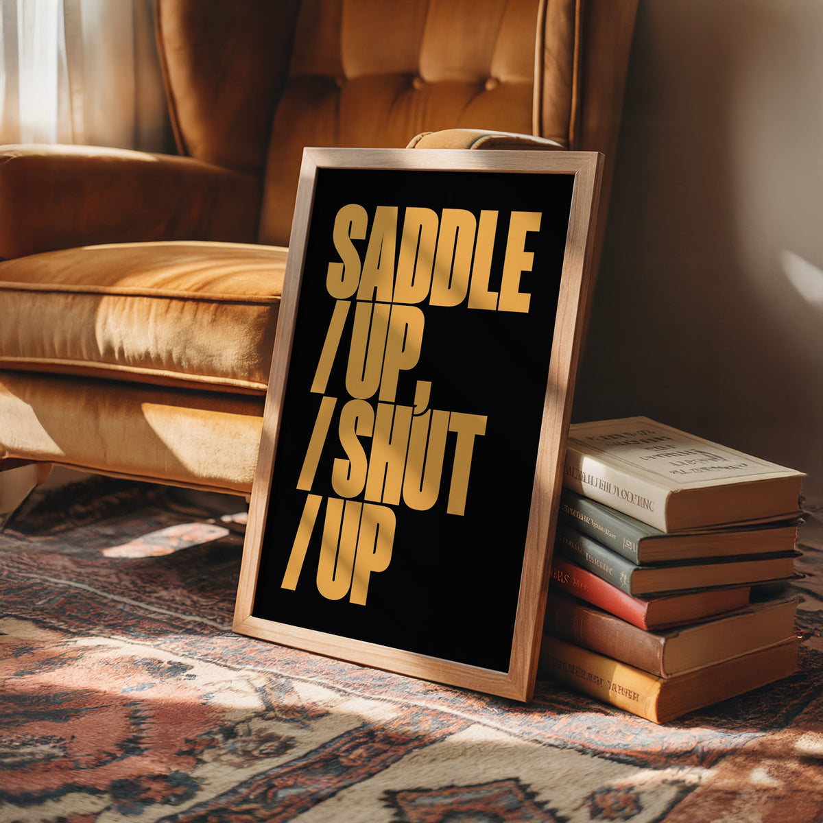 Saddle Up, Shut Up