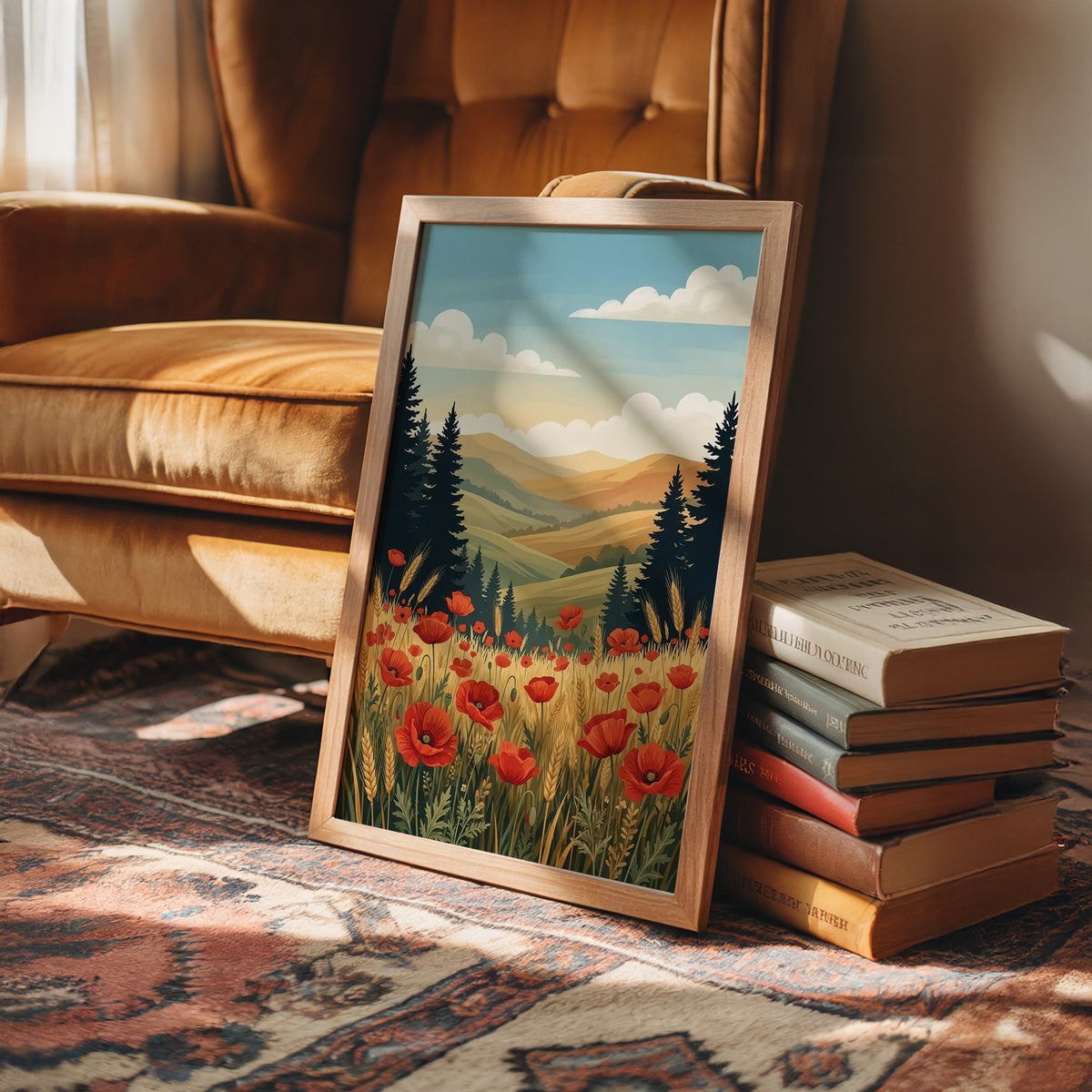 Poppy Fields Forever: Wheat Third-Wheeling