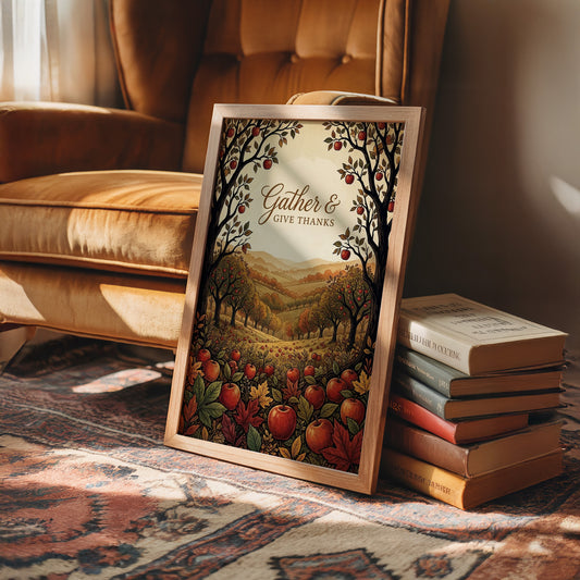 Gather & Give Thanks: Apples Already Gathered