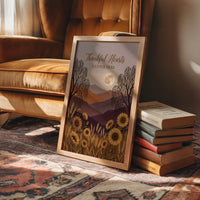 Thankful Hearts Gather Here: Moon Included