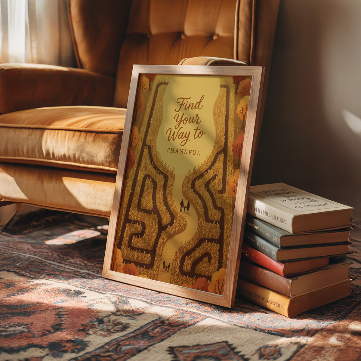 Find Your Way to Thankful: Corn Maze Edition