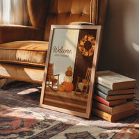 Welcome, Give Thanks: Pumpkins Holding the Seats
