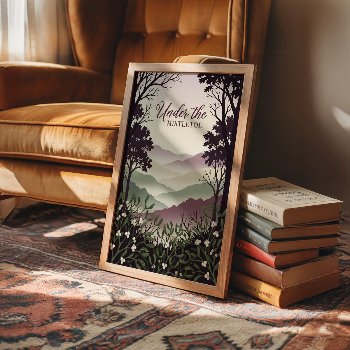 Under the Mistletoe: Way Too Much Mistletoe