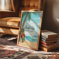 Hang Ten, Hang the Wreath