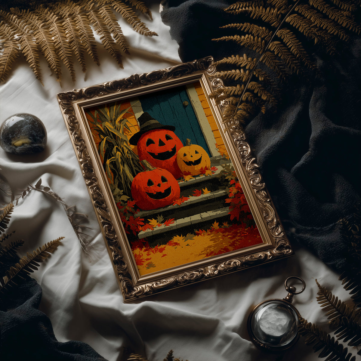 Close-Up Ready: Pumpkins Leaned Into the Shot