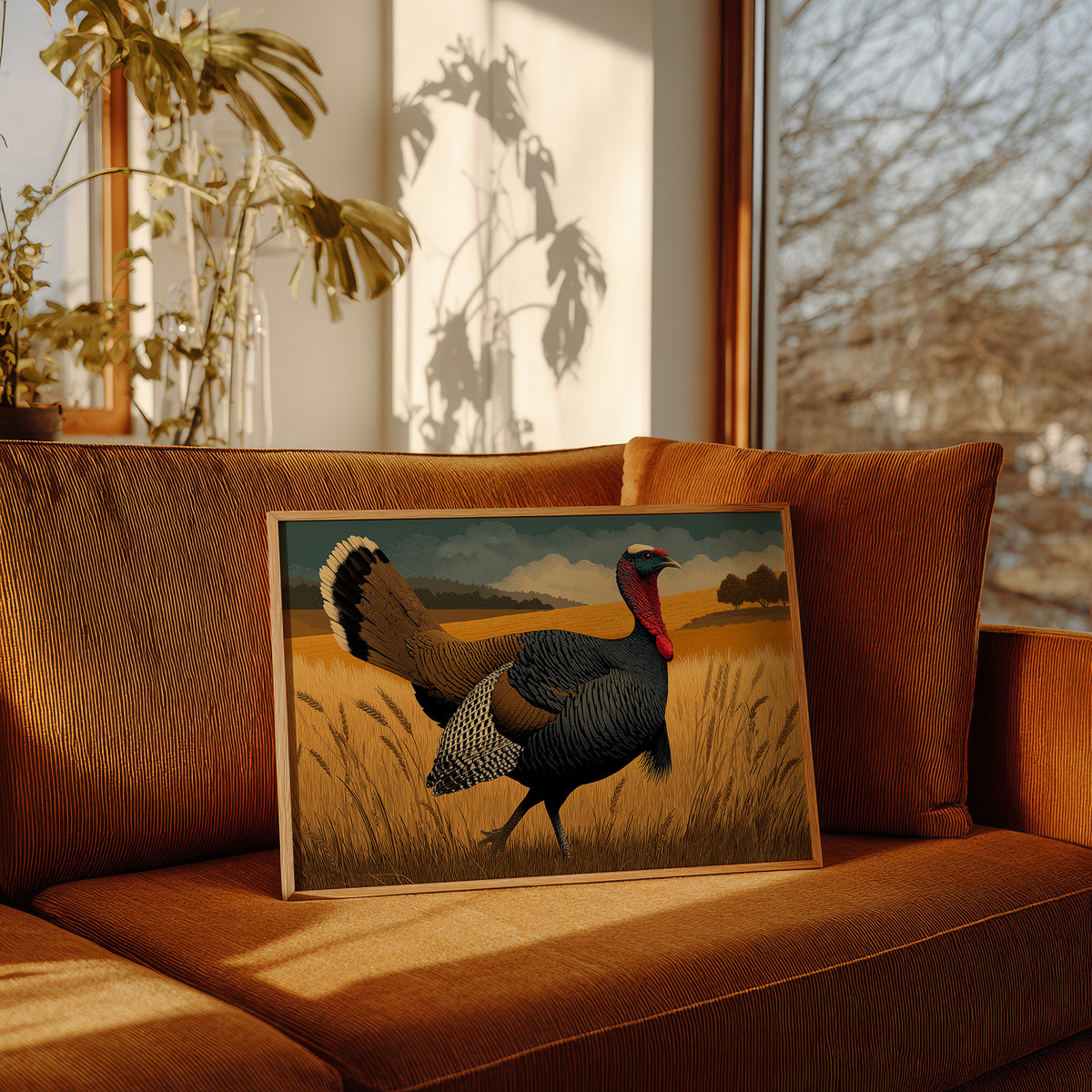 Turkey Strutting, Fully Unaware of November