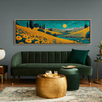 Fields Of Gold Under Teal Skies