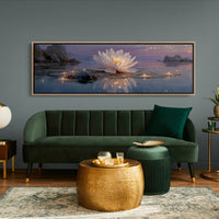 Lotus Light at Dusk