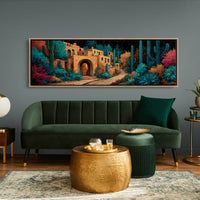 Desert Courtyard After Dusk