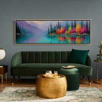 Color Along the Quiet Lake