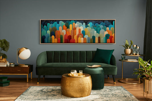 Harvest Hills in Layered Light