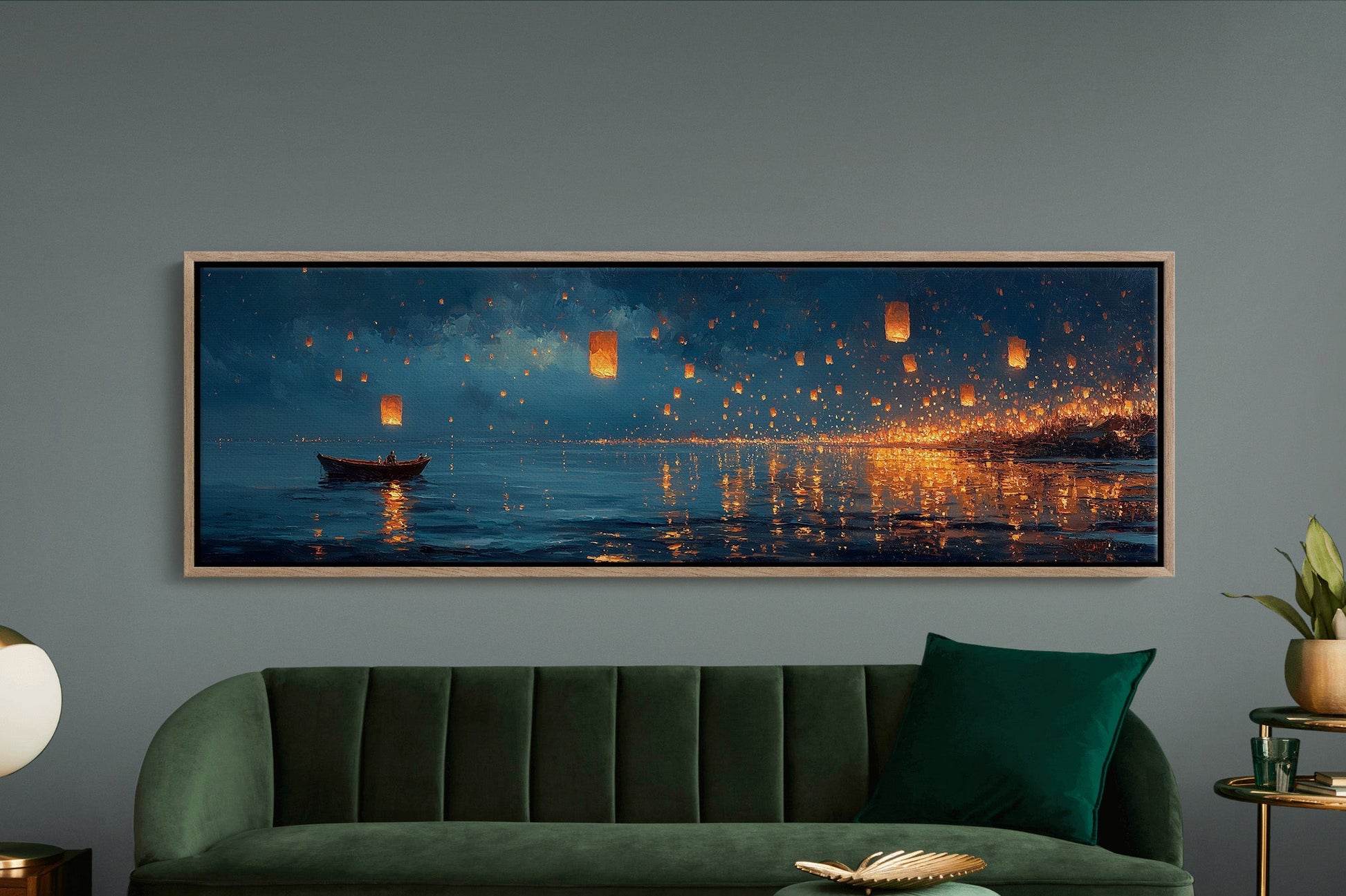Lanterns Across the Midnight Tide