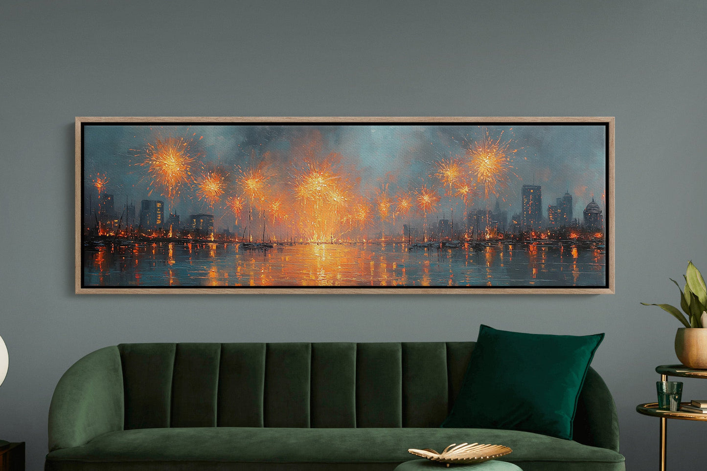 Embers Over the Harbor