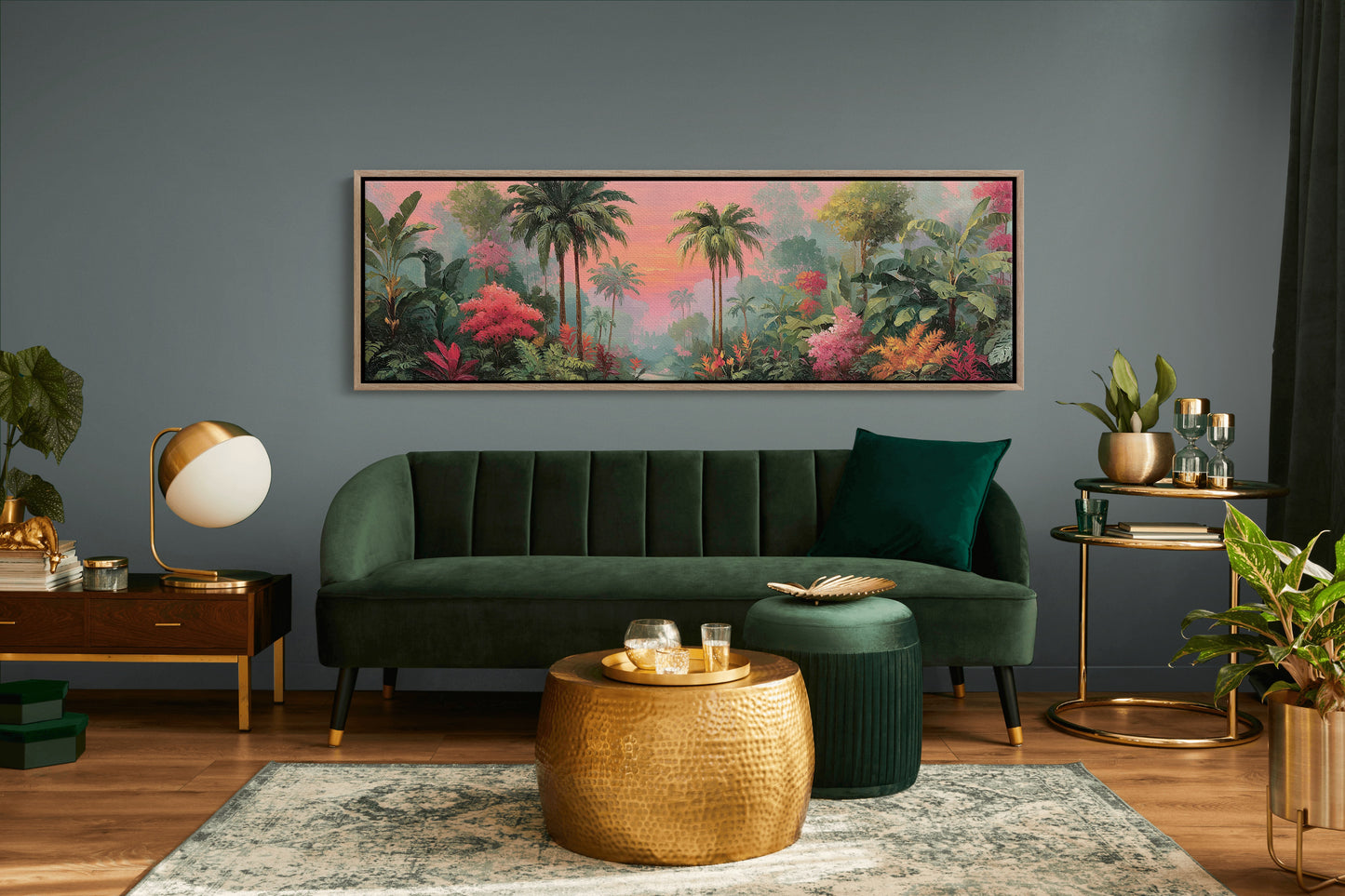Blush Sky Tropical Haven