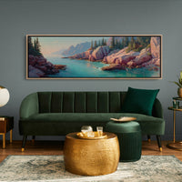 Rocky Coastal Serenity