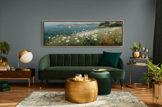 Wildflowers By The Quiet Coast