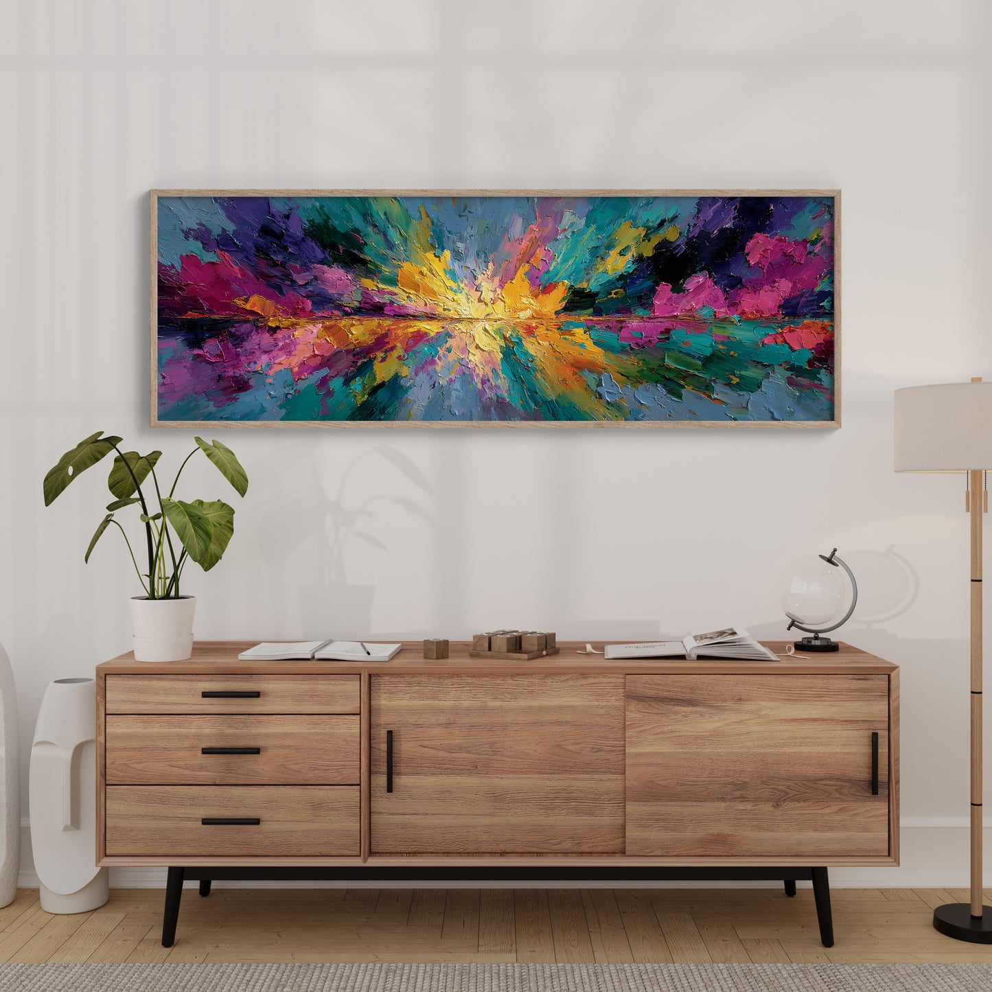 Golden Earth Agate Abstract Layers