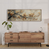 Golden Leaves On Quiet Branch