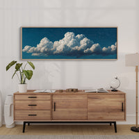 Towering Clouds In Endless Blue