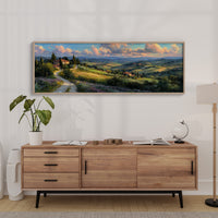Sunlit Hills of Tuscany