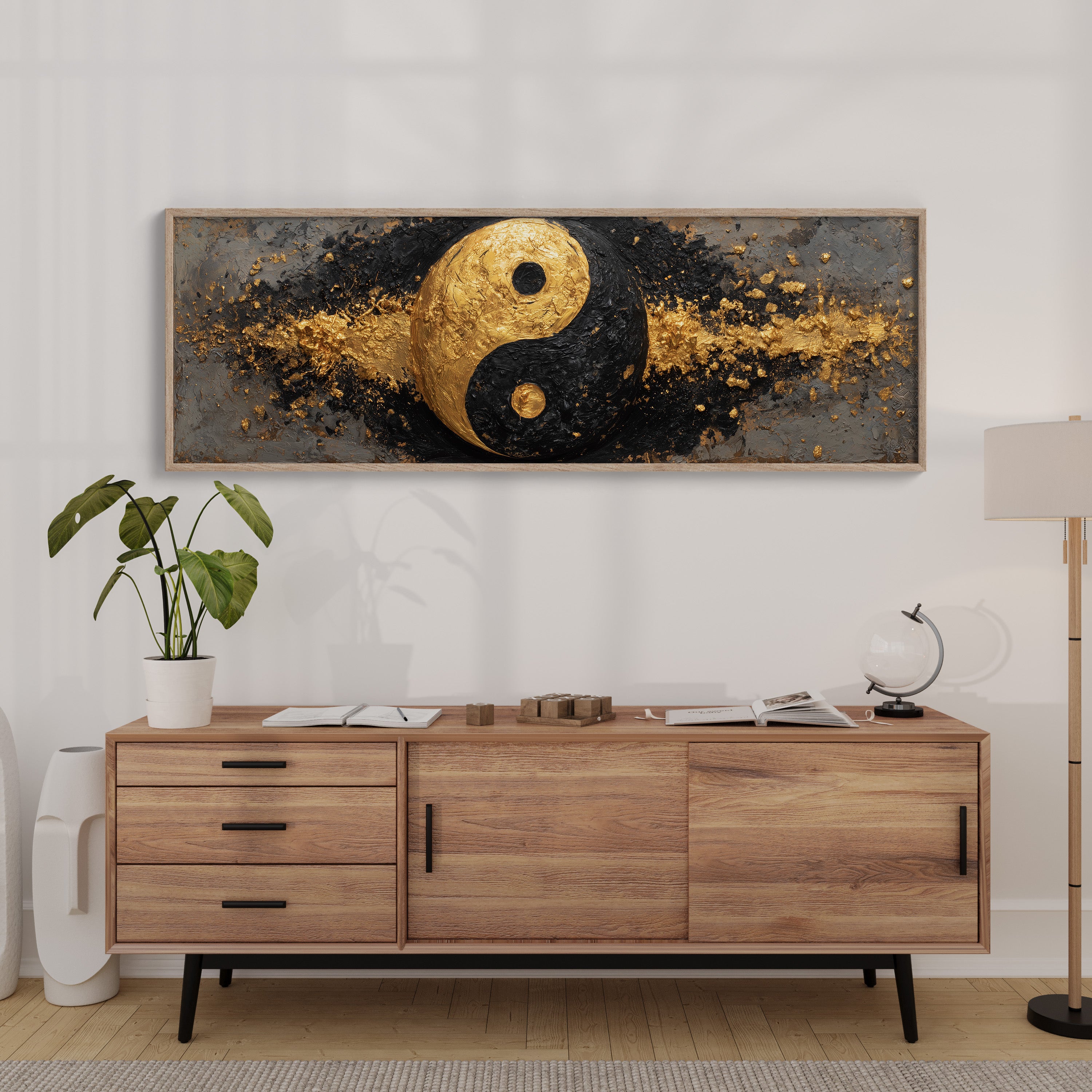 Golden Yin Yang Balance