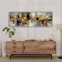 Golden City Abstract