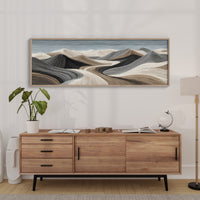 Flowing Sand Dune Abstract Landscape