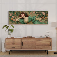 Romantic Art Nouveau Garden Muse