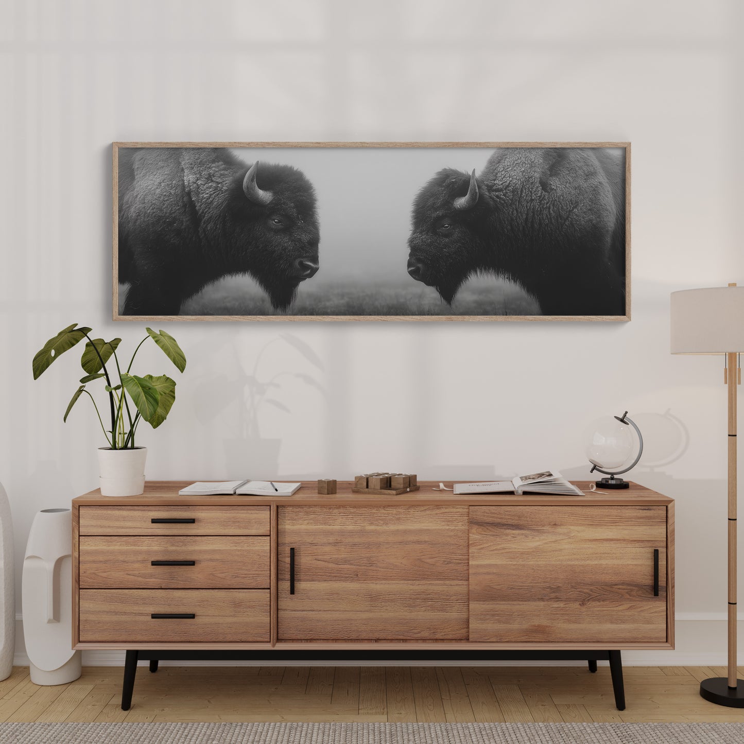 Silent Strength Of The American Bison
