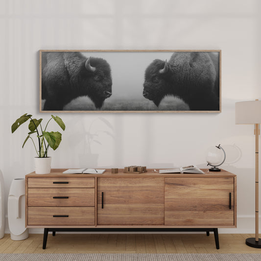 Silent Strength Of The American Bison
