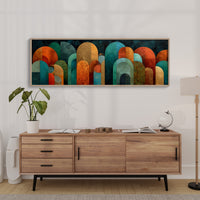 Art Deco Arches In Jewel Tones